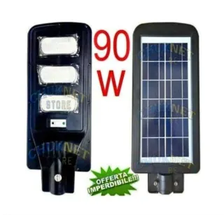 Lampada Solare LED con Telecomando