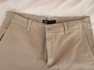 Pantalón Zara Beige Talla M