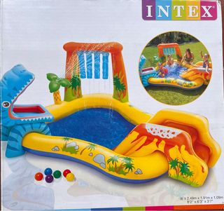 Centro de juegos Intex Dinosaurio.