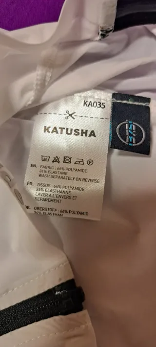 2 Maillots y Culotte Katusha