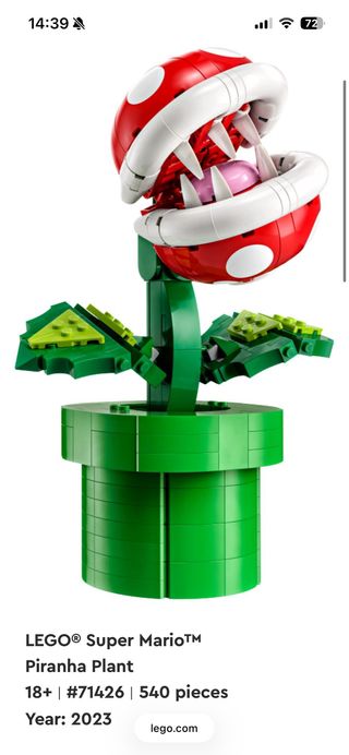 Bolsas LEGO 71426 Cerradas