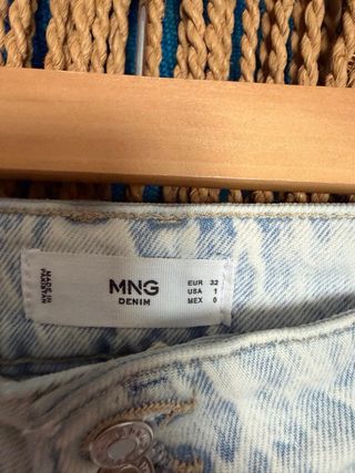 Vaquero culotte Mango