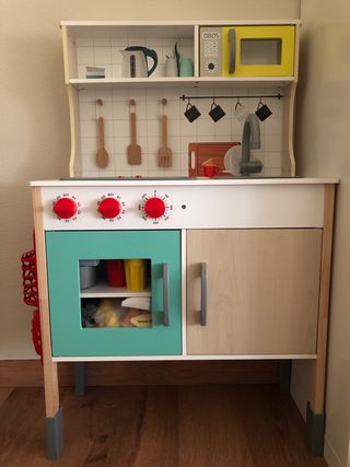 Cocina Madera Eléctrica Infantil 59,5x30x94,5 Cm