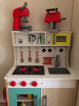 Cocina Madera Eléctrica Infantil 59,5x30x94,5 Cm