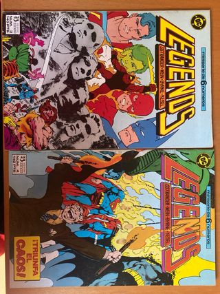 Cómics  americanos LEGENDS 6 títulos