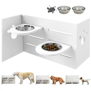 Comedero Elevado Doble para Perros