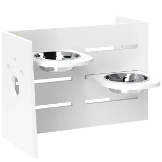 Comedero Elevado Doble para Perros