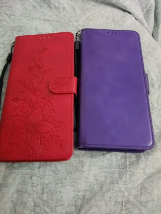Due Cover nuove per Redmi 10C trapuntato lilla ,ve