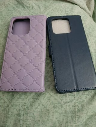 Due Cover nuove per Redmi 10C trapuntato lilla ,ve