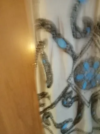 Vestido fiesta pedrería talla 44