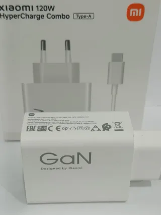 Cargador Xiaomi 120W Gan HyperCharge Combo