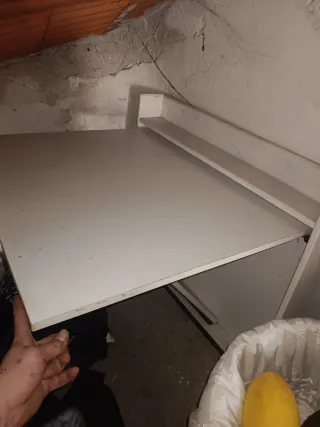 Vendo console da parete allungabile bianco