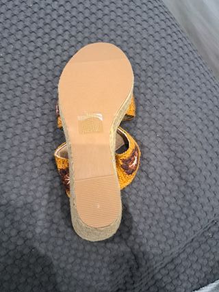 Cuñas Crochet Talla 39 Nuevas