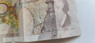 Billete de 10 Libras Bank of England 2000