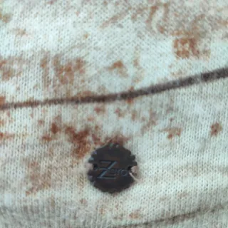 Chaqueta estampada marrón y beige Talla 48 ZERO