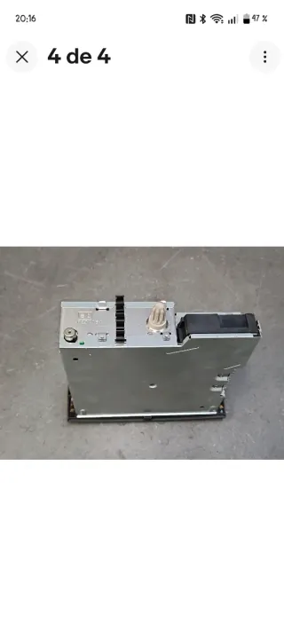 Radio CD renault con cargador