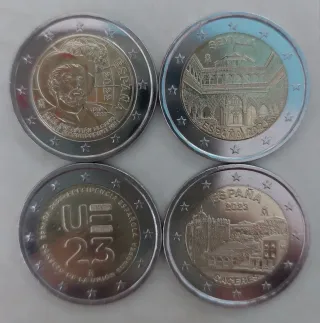 2 euros España conmemorativos