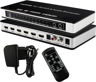 5 Hdmi Split 4k 3D alta calidad de transferencia