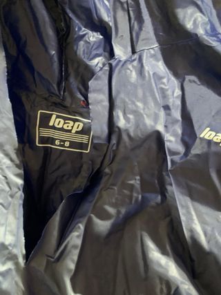 2 chubasqueros infantiles azul 6-8 y 8-10 años