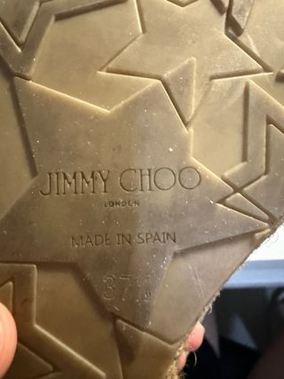 Sandalias Jimmy Choo Plataforma Talla 37