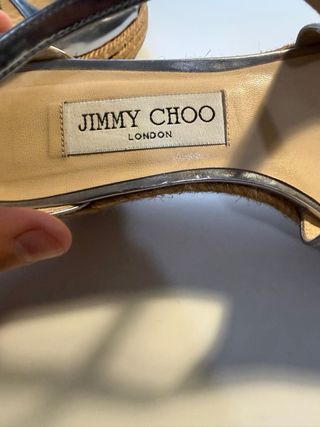 Sandalias Jimmy Choo Plataforma Talla 37