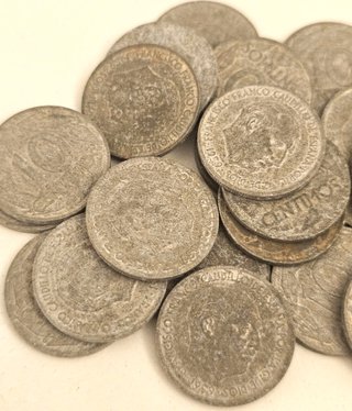 Lote 25 Monedas 10 Céntimos 1959