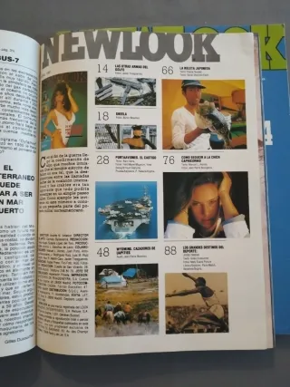 2 tomos retapados de la revista Newlook. Años 90