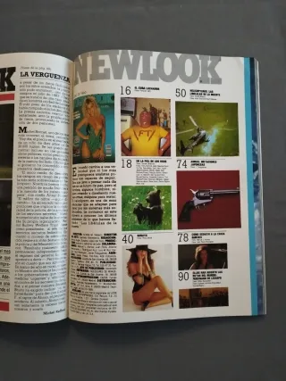 2 tomos retapados de la revista Newlook. Años 90