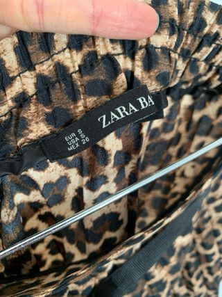 Falda plisada Zara Talla S