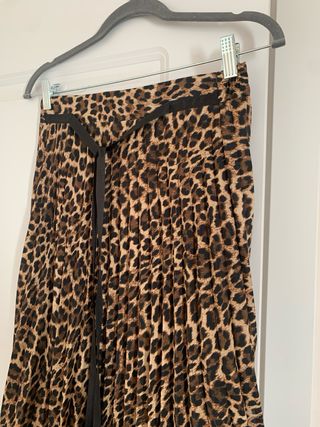 Falda plisada Zara Talla S