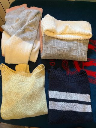 Lote 4 prendas punto Talla XL