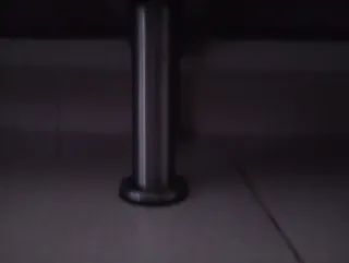 Mueble bajo madera y metal