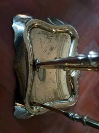 Juego Utensilios Chimenea Vintage Dorado