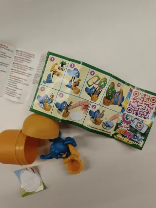 Sorpresina Kinder Pulcino Blu Uccello pasqua 2026
