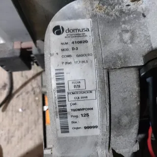 Caldera Domusa Gasoil + Depósito 1000L