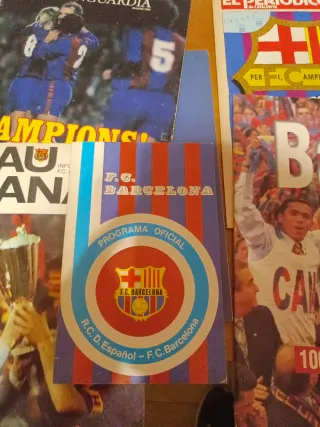 Lote 21 boletín oficial informático Barça