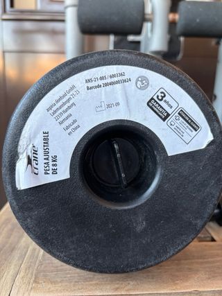 2 Mancuernas Ajustables 3kg + 2kg