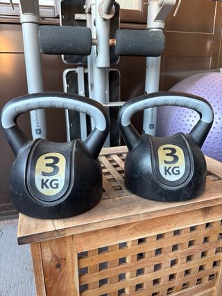 2 Mancuernas Ajustables 3kg + 2kg