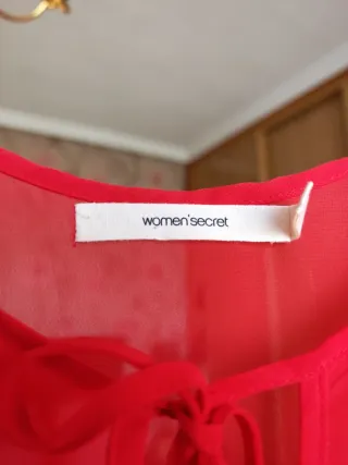 Camisón Women'secret rojo talla M