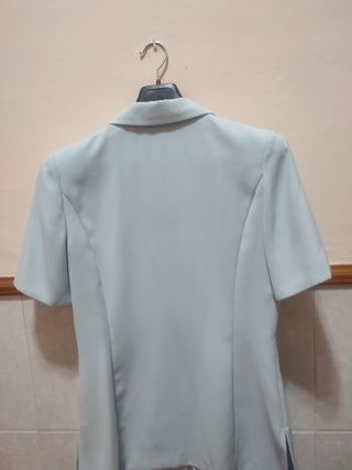 Blazer manga corta El Corte Inglés azul