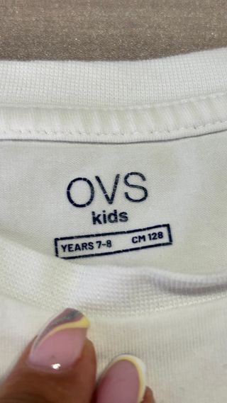 Camiseta Rayas Azul y Blanca talla 7/8