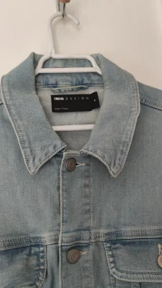 Cazadora vaquera Asos Slim Hombre Talla M