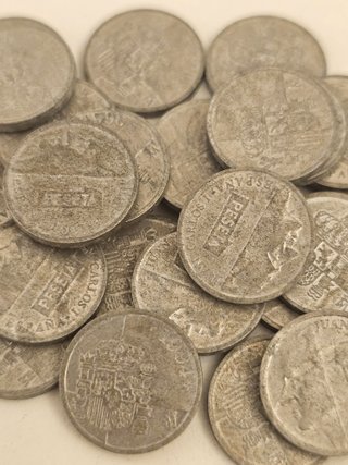 Lote 30 Monedas 1 Peseta Años 90