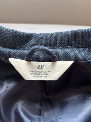 Blazer H&M azul niño
