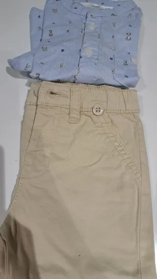 Conjunto Bebé Mayoral Camisa y Pantalón 4-6m. 70cm