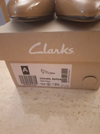 Zapatos Clarks Salón Beige Talla 37.5