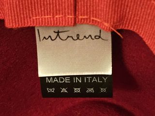 Cappello InTrend 100% Lana Rosso