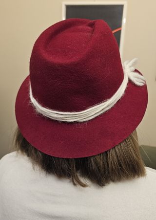 Cappello InTrend 100% Lana Rosso