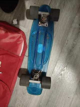 Skate Penny Azul Transparente