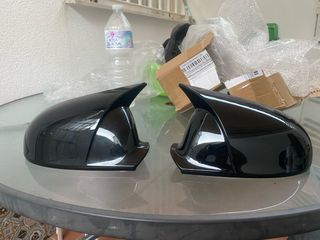 Carcasa Retrovisor Golf 5 Negro Brillante